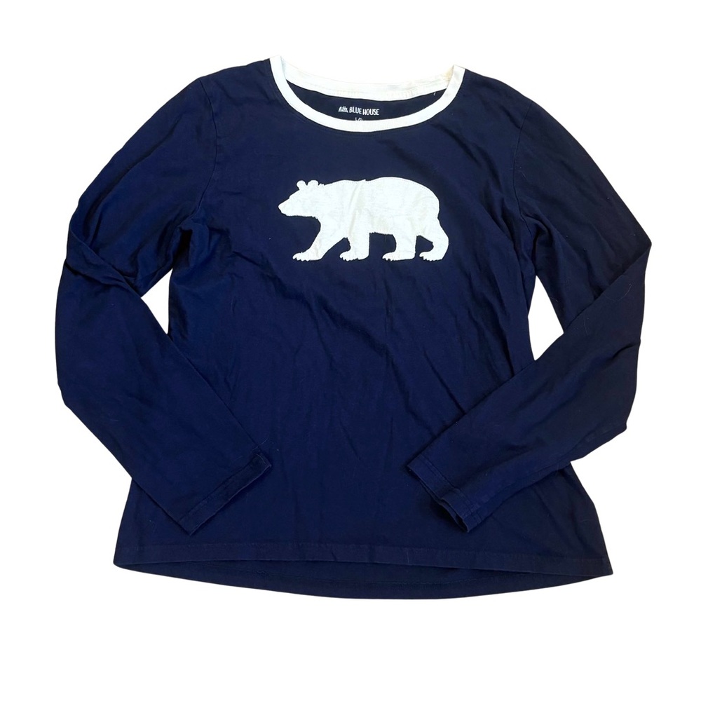 3/$20: Little Bluehouse Polar Bear Pajama Top